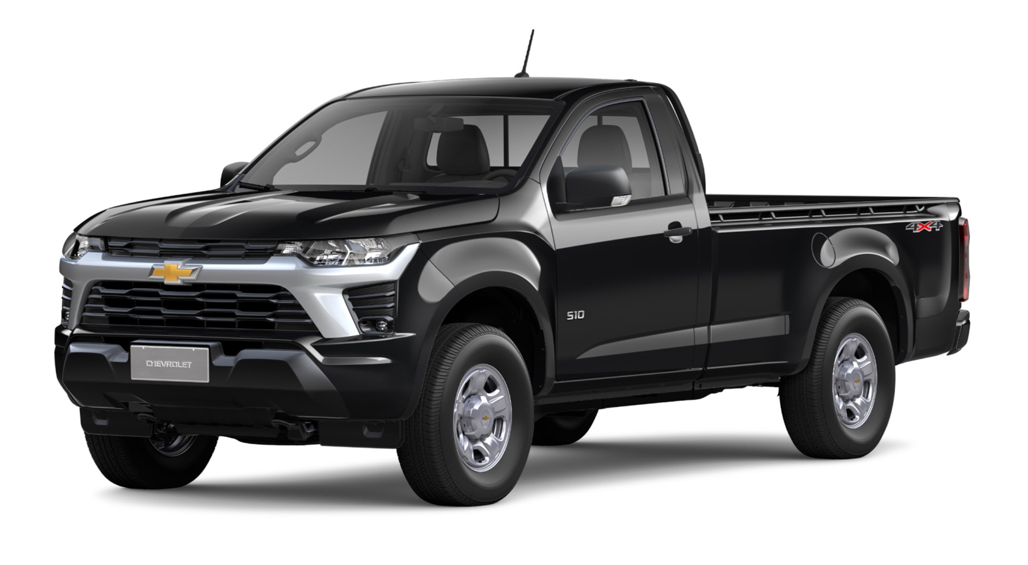 Chevrolet S10 cabine simples cor preto ouro negro