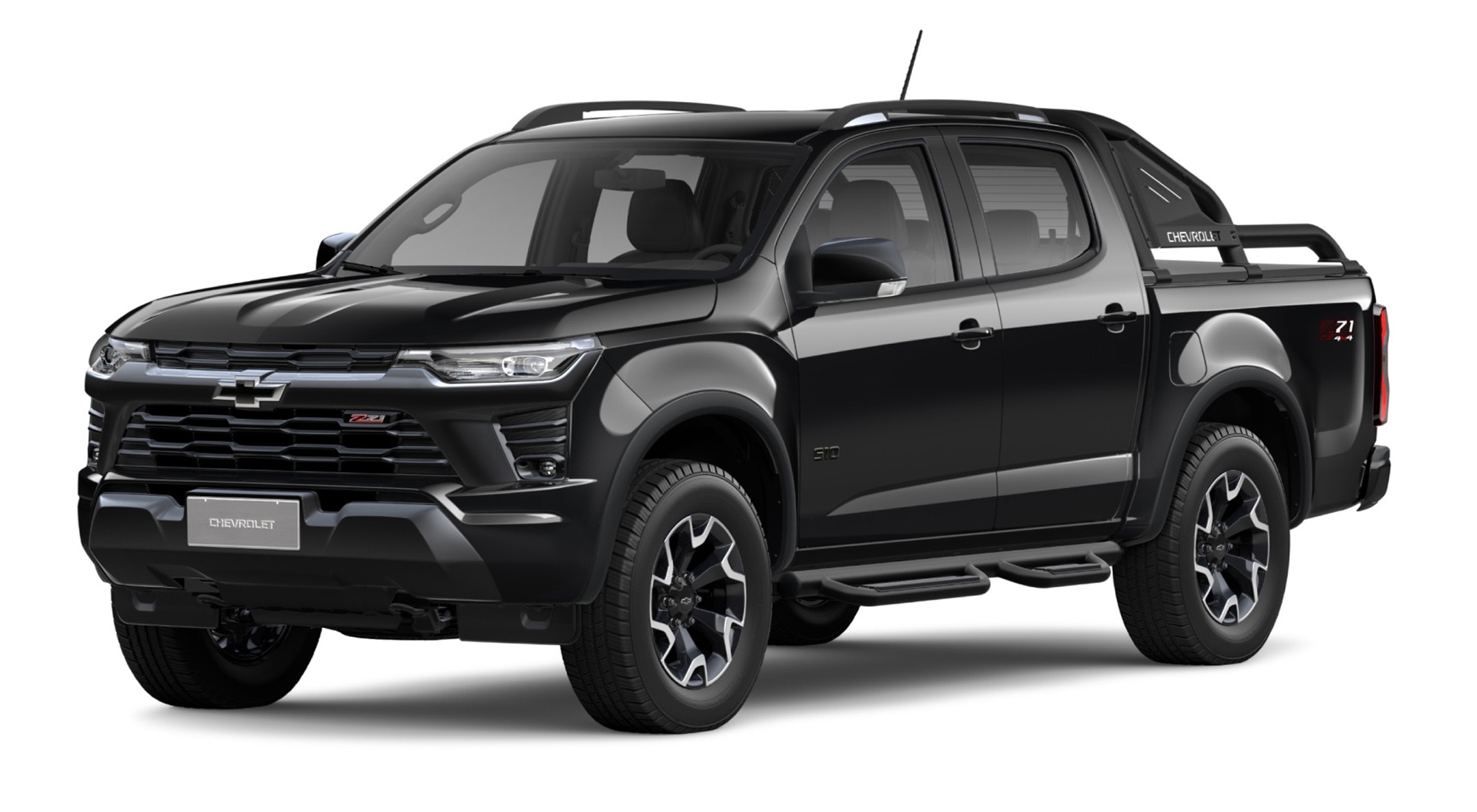 Chevrolet S10 Z71 cor preto ouro negro