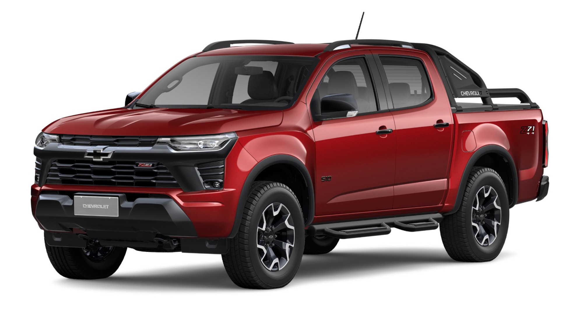 Chevrolet S10 Z71 cor vermelho scarlet